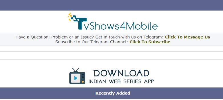 tv shows for mobile free download